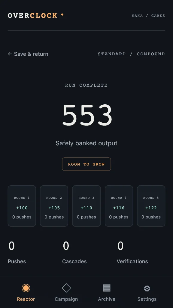 Screenshot 4 for Overclock