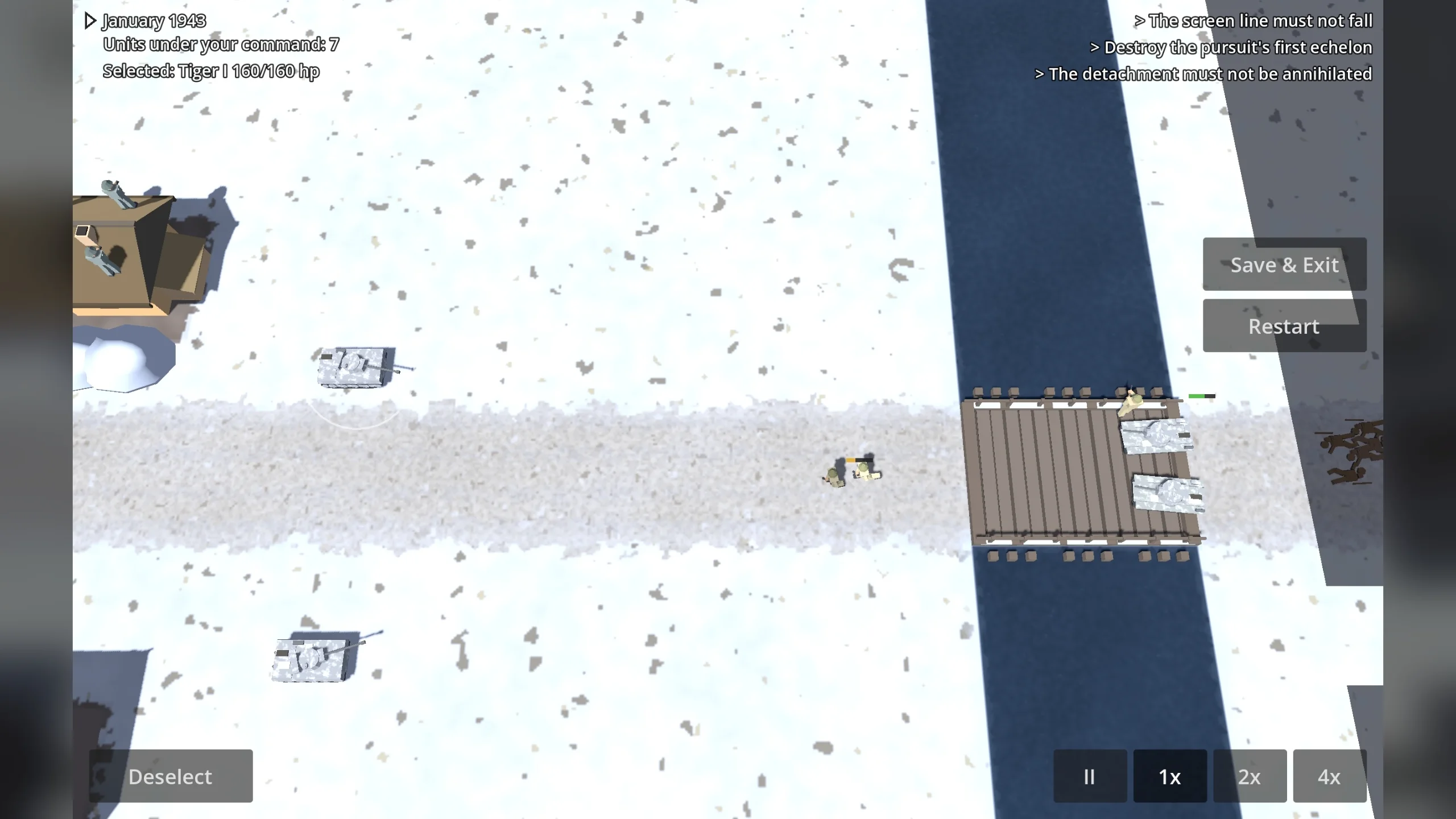 Screenshot 1 for Stalingrad: WW2 Tactics