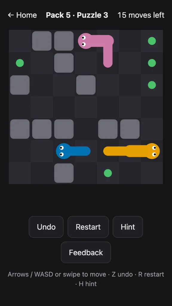 Screenshot 1 for Snakes