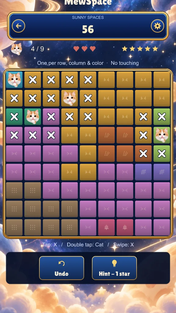 Screenshot 3 for MewSpace: Cat Logic Puzzles