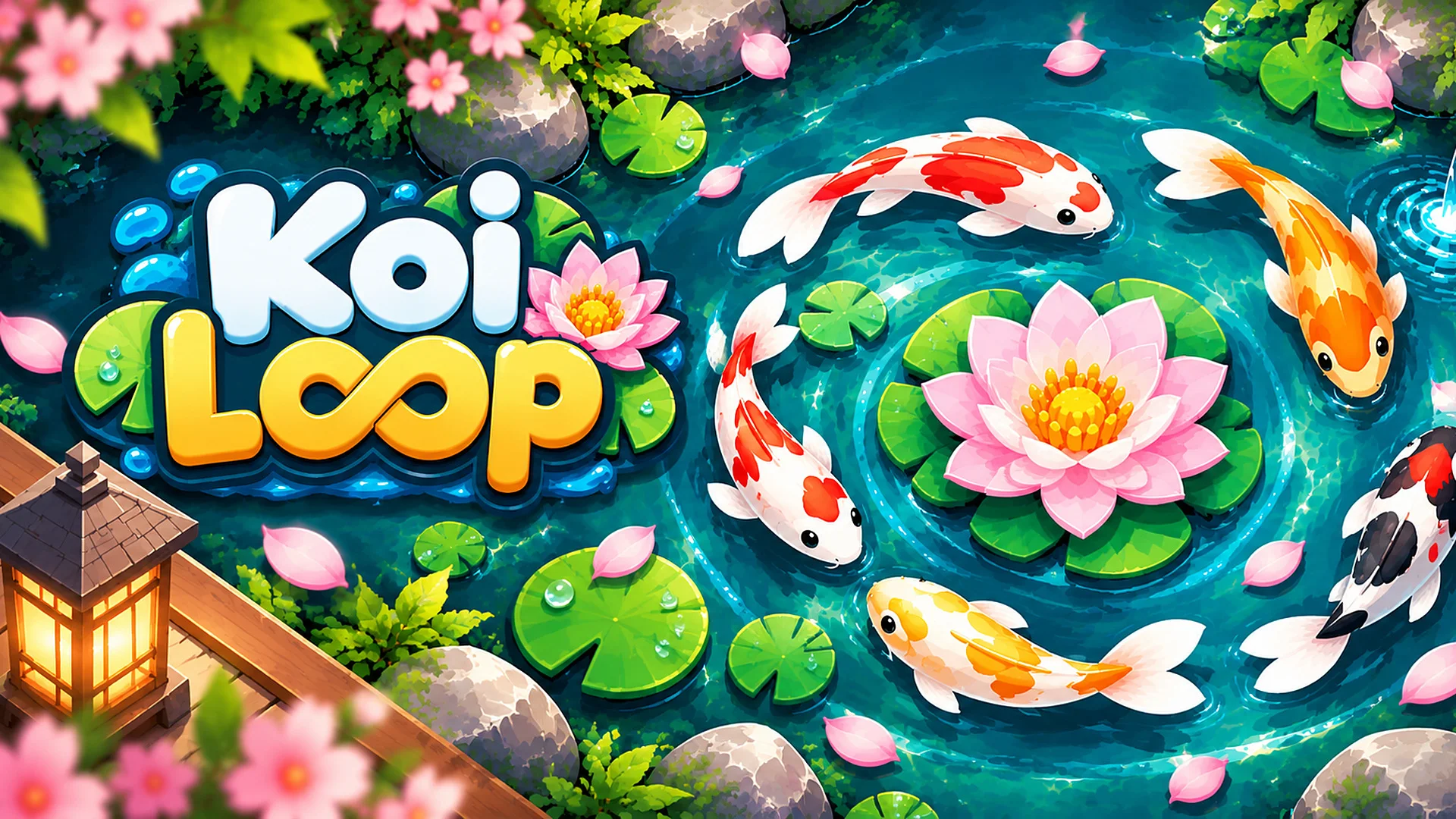 Banner for Koi Loop: Relaxing Pond Game