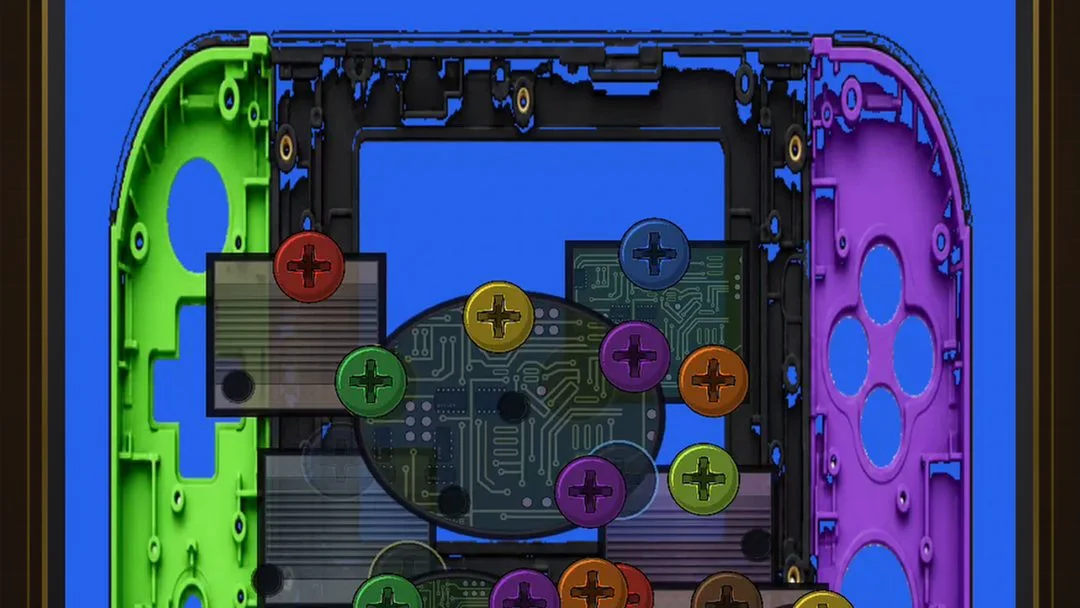 Screenshot 1 for Circuit Sort: Screw Puzzle