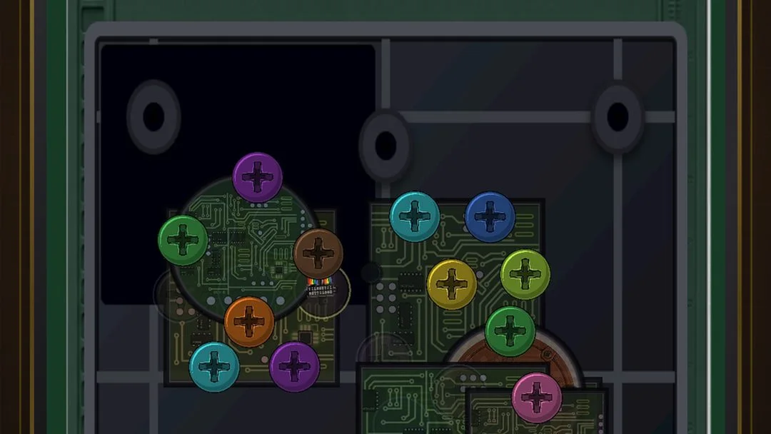 Screenshot 3 for Circuit Sort: Screw Puzzle