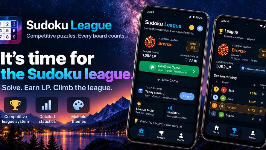 Banner for Sudoku League