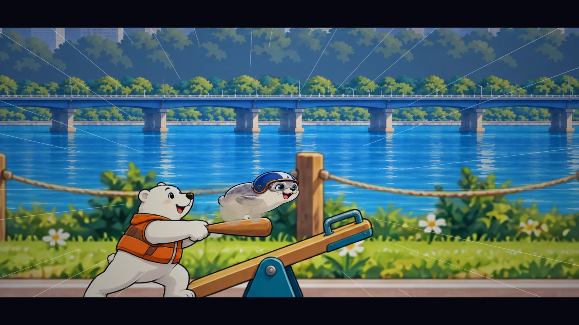Screenshot 1 for STUNT PALS - Animal Launch