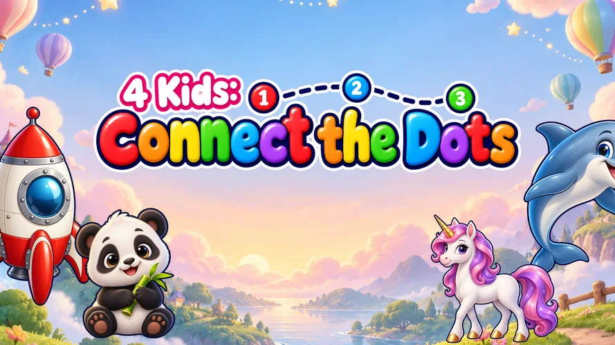 Banner for 4 Kids: Connect the Dots