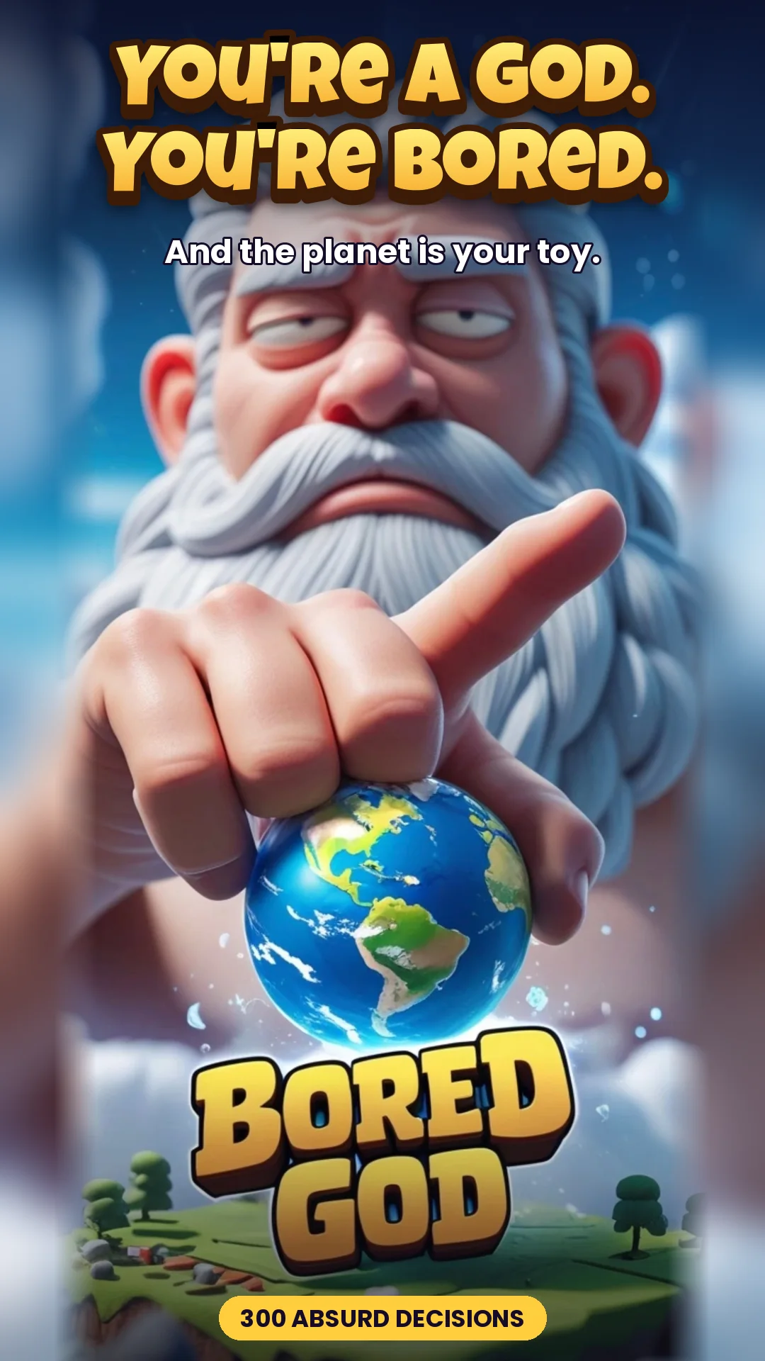 Screenshot 1 for Bored God: God Simulator