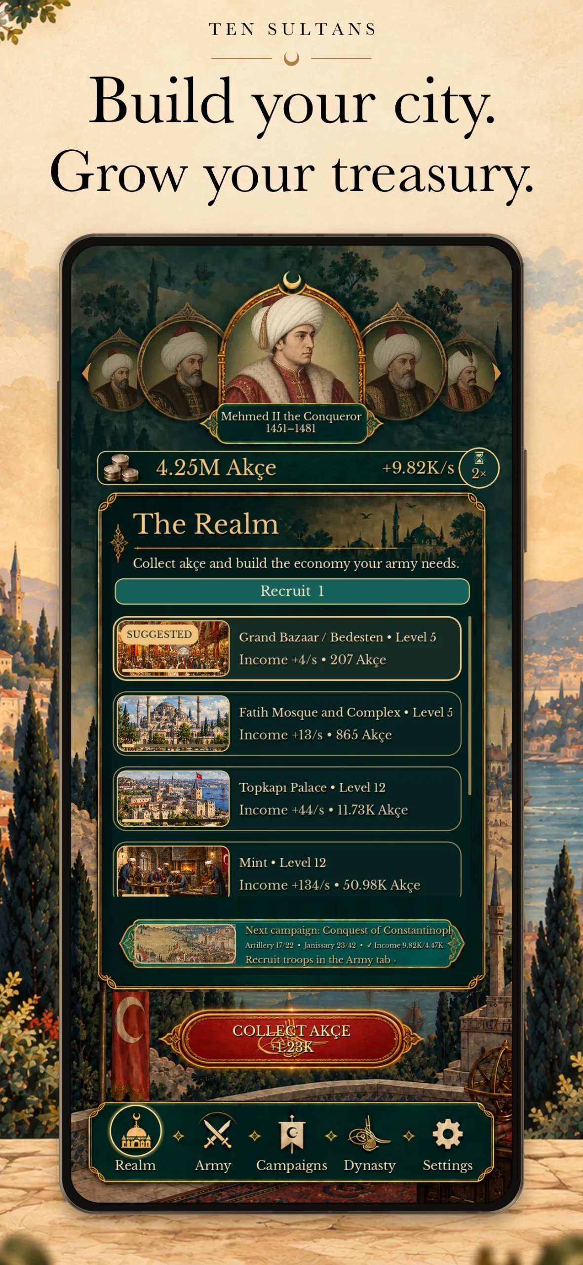 Screenshot 3 for Ten Sultans: Ottoman Chronicle