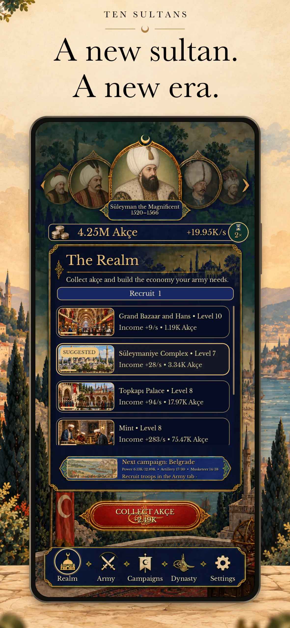 Screenshot 6 for Ten Sultans: Ottoman Chronicle