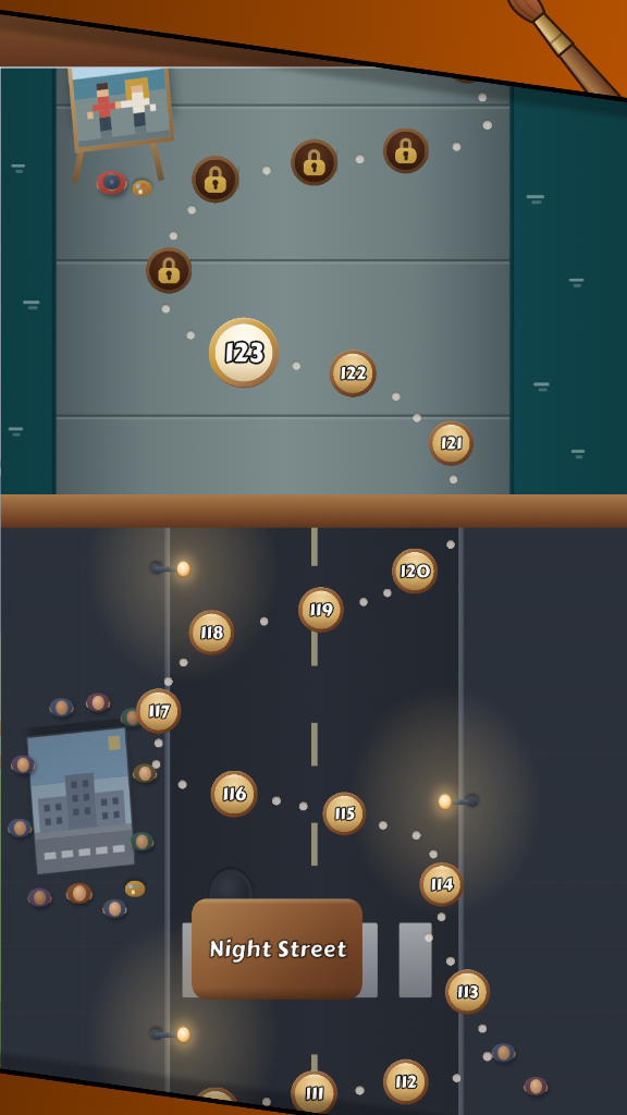 Screenshot 3 for Tile Paint!