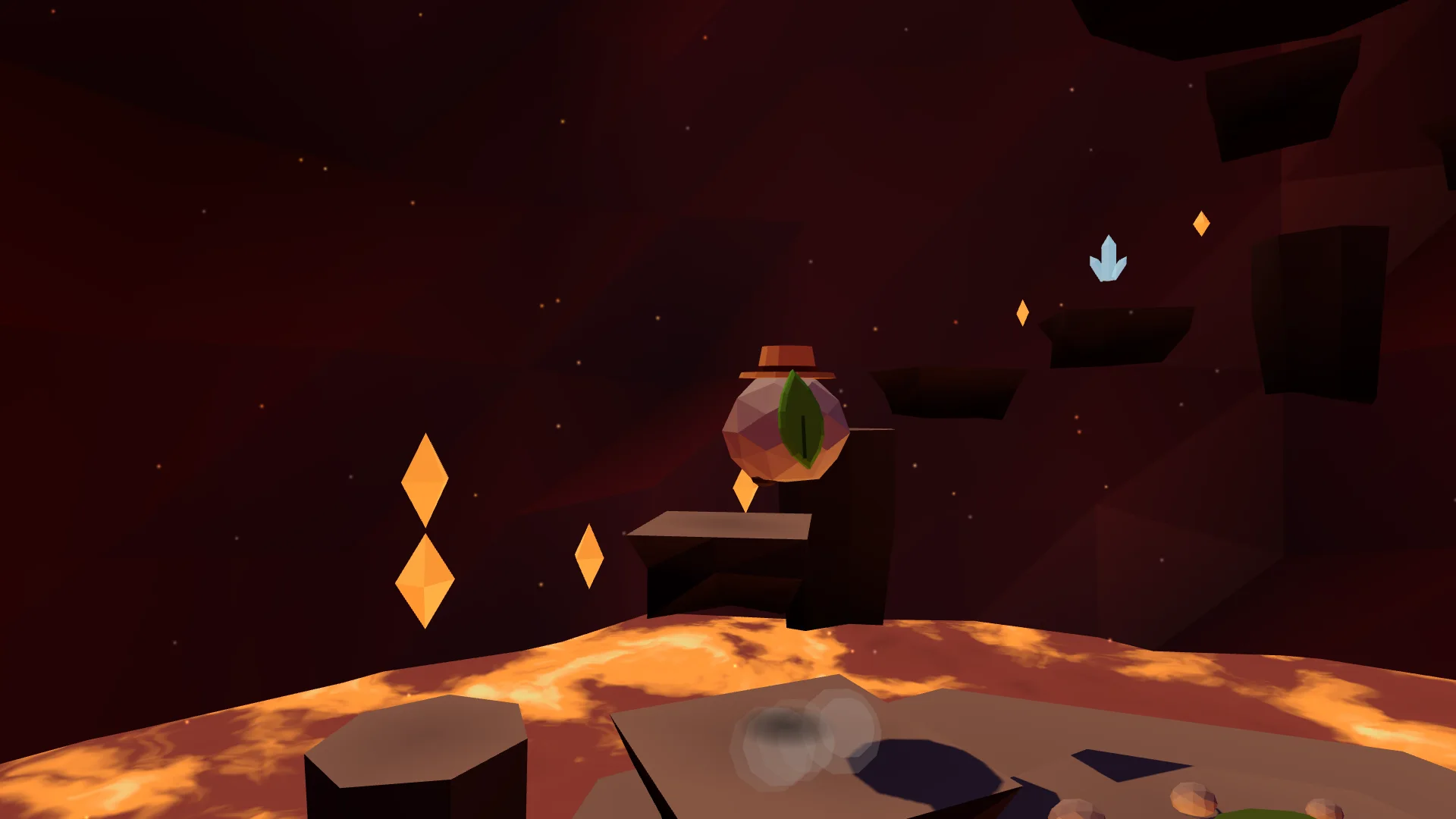 Screenshot 1 for Volcano Climb