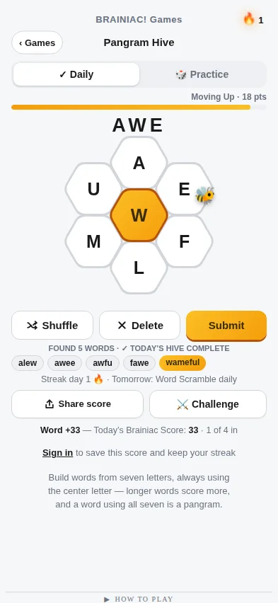 Screenshot 2 for Brainiac! Games