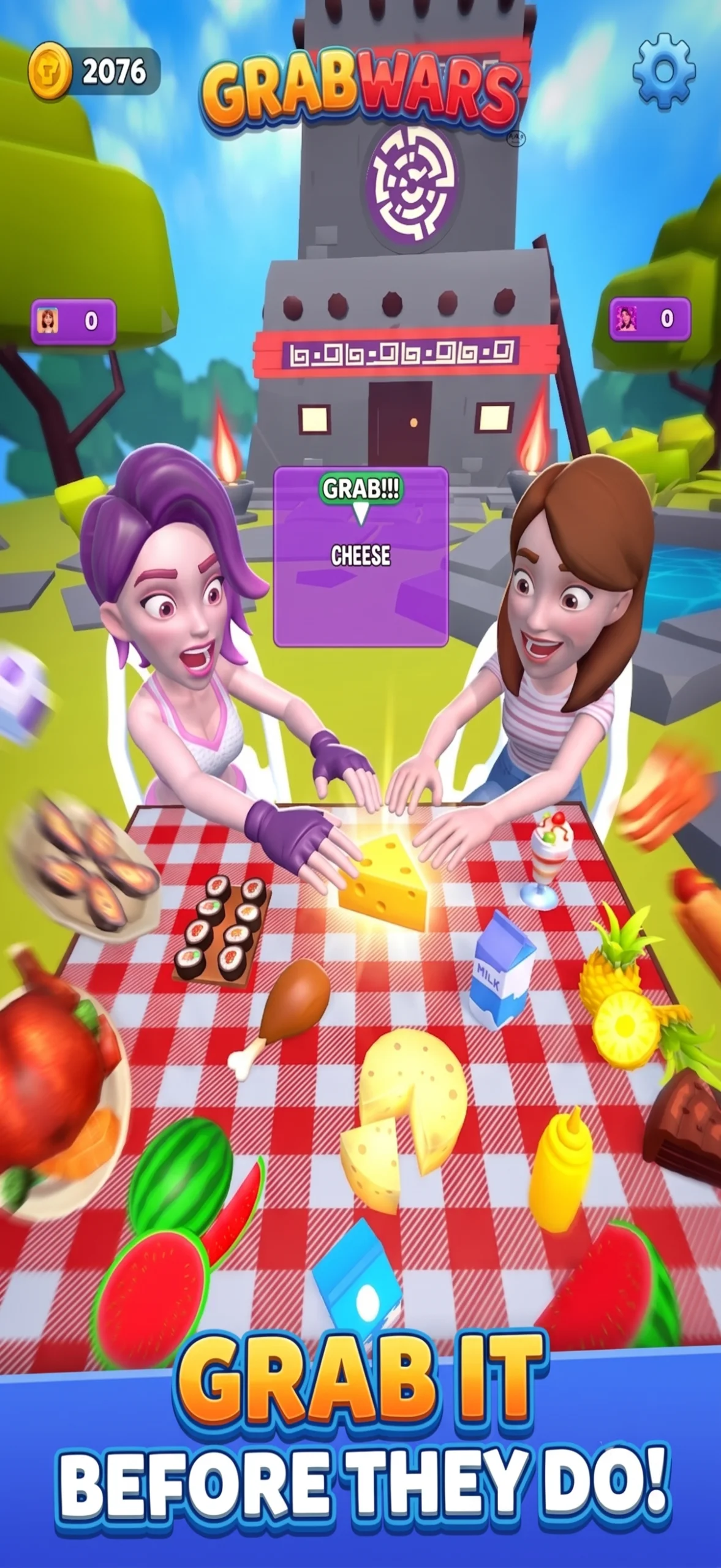 Screenshot 1 for GRABWARS