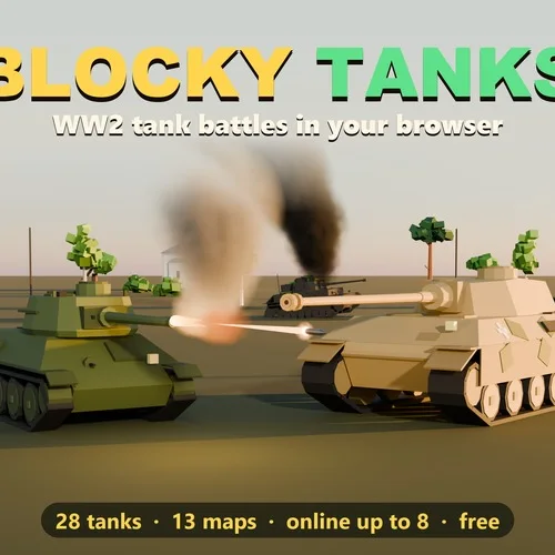 Blocky Tanks logo