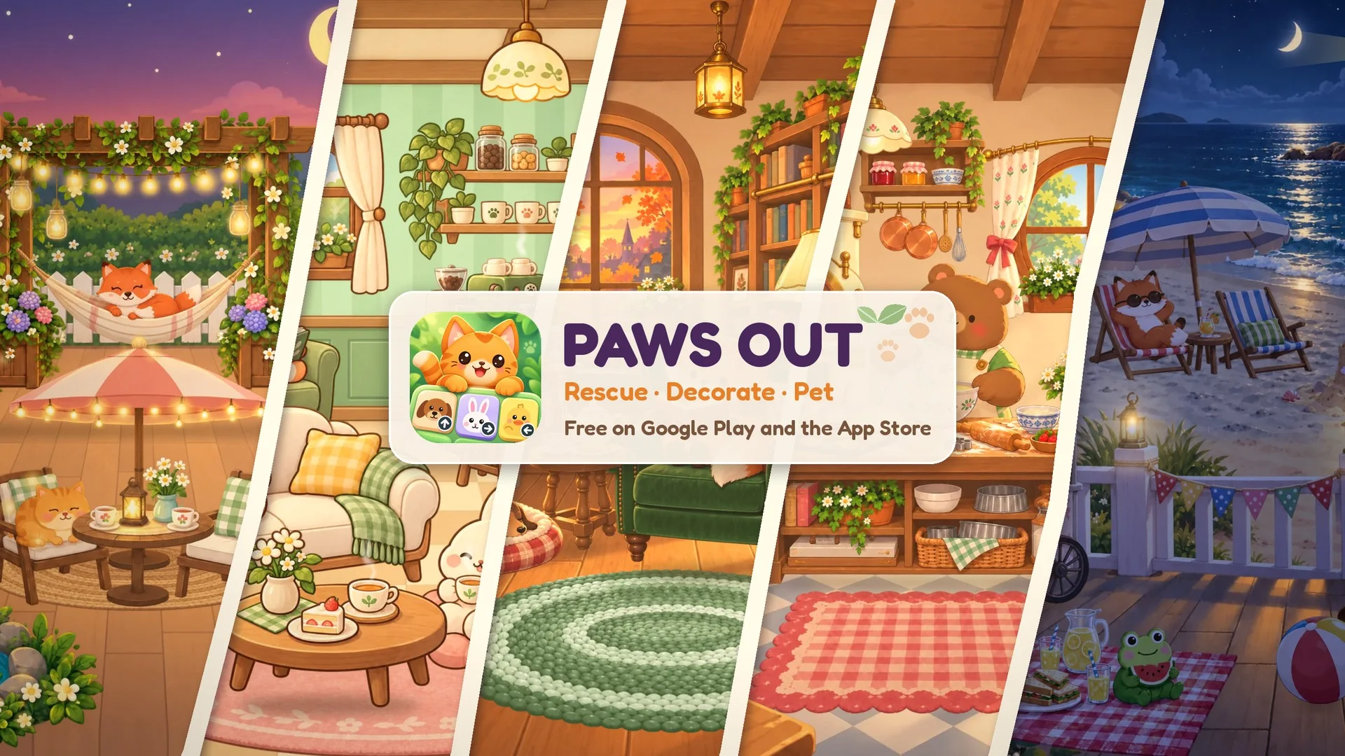 Banner for Paws Out: Animal Arrow Puzzle