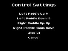 Settings - controls