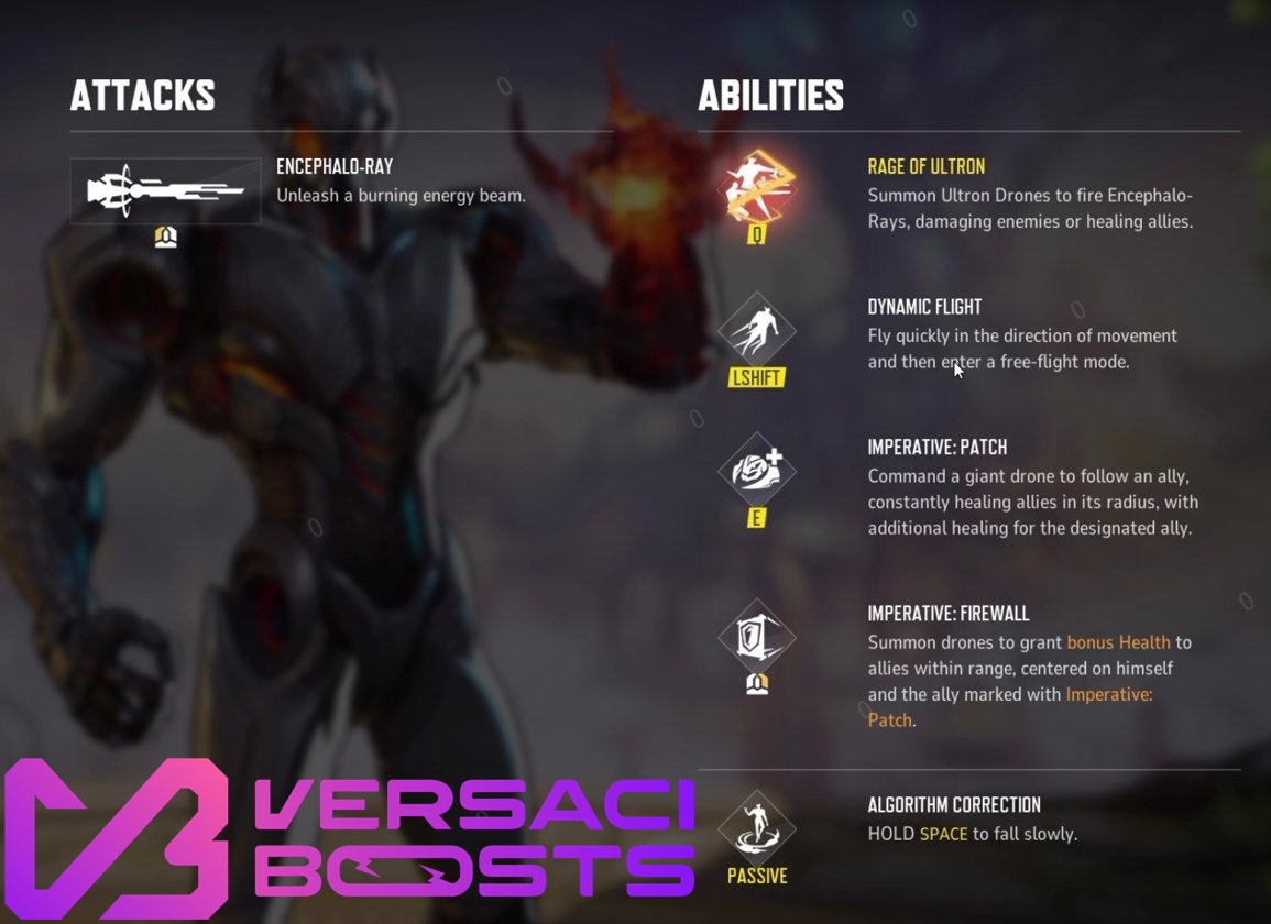 Ultron Abilities Breakdown