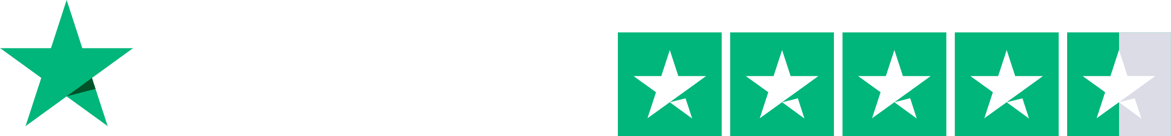 Trustpilot 4.5 stars