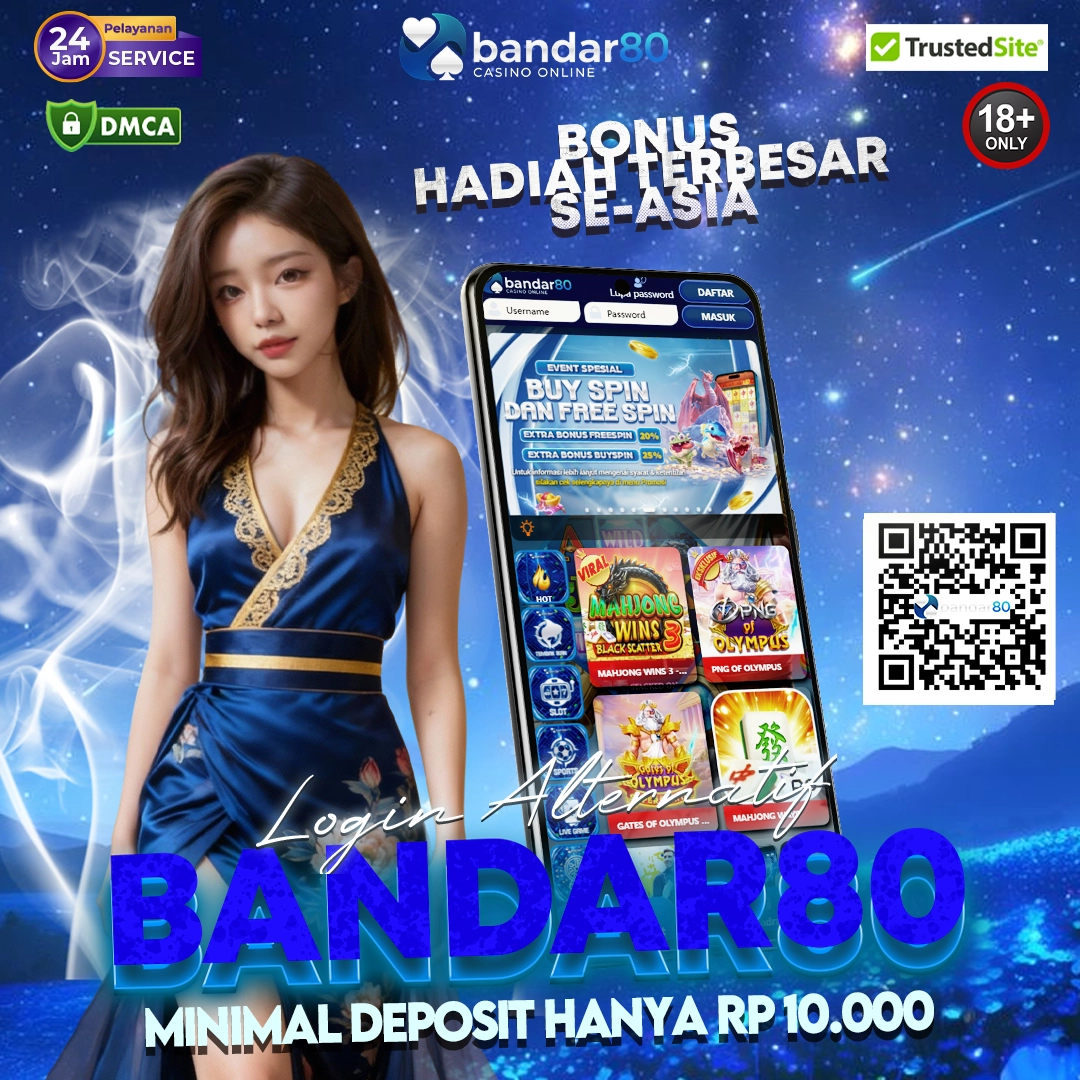 BANDAR80 * Bermain Link Slot Gacor Bandar80 Dengan Akses Login Mudah Dan Lancar image 1