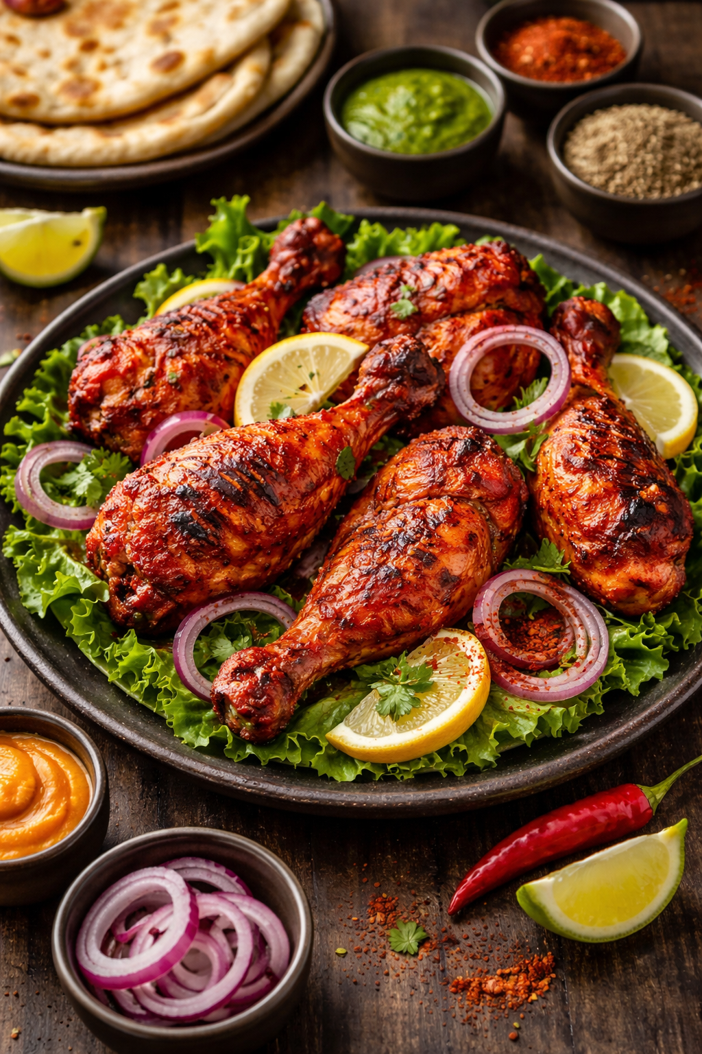 Tandoori Chicken (Qtr)