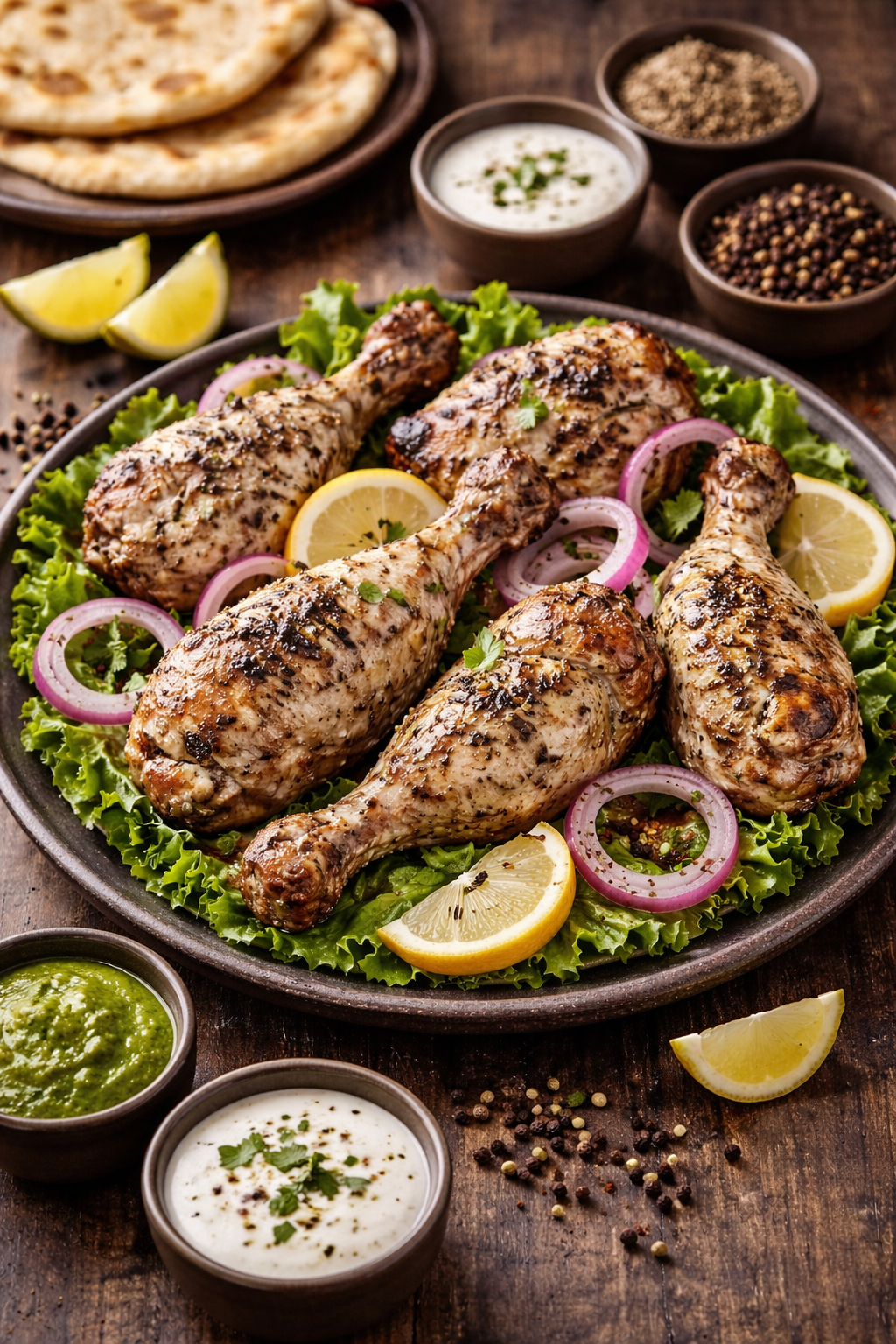 Kali Mirch Tandoori (Half)