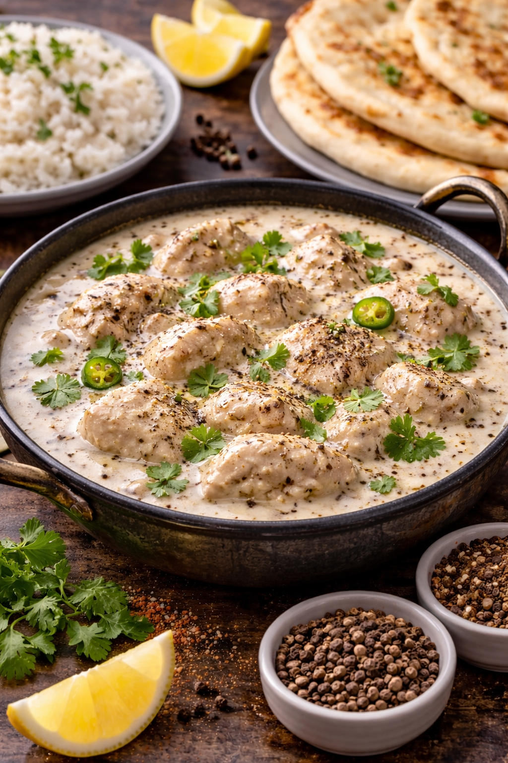 Butter Chicken Kali Mirch (Qtr)