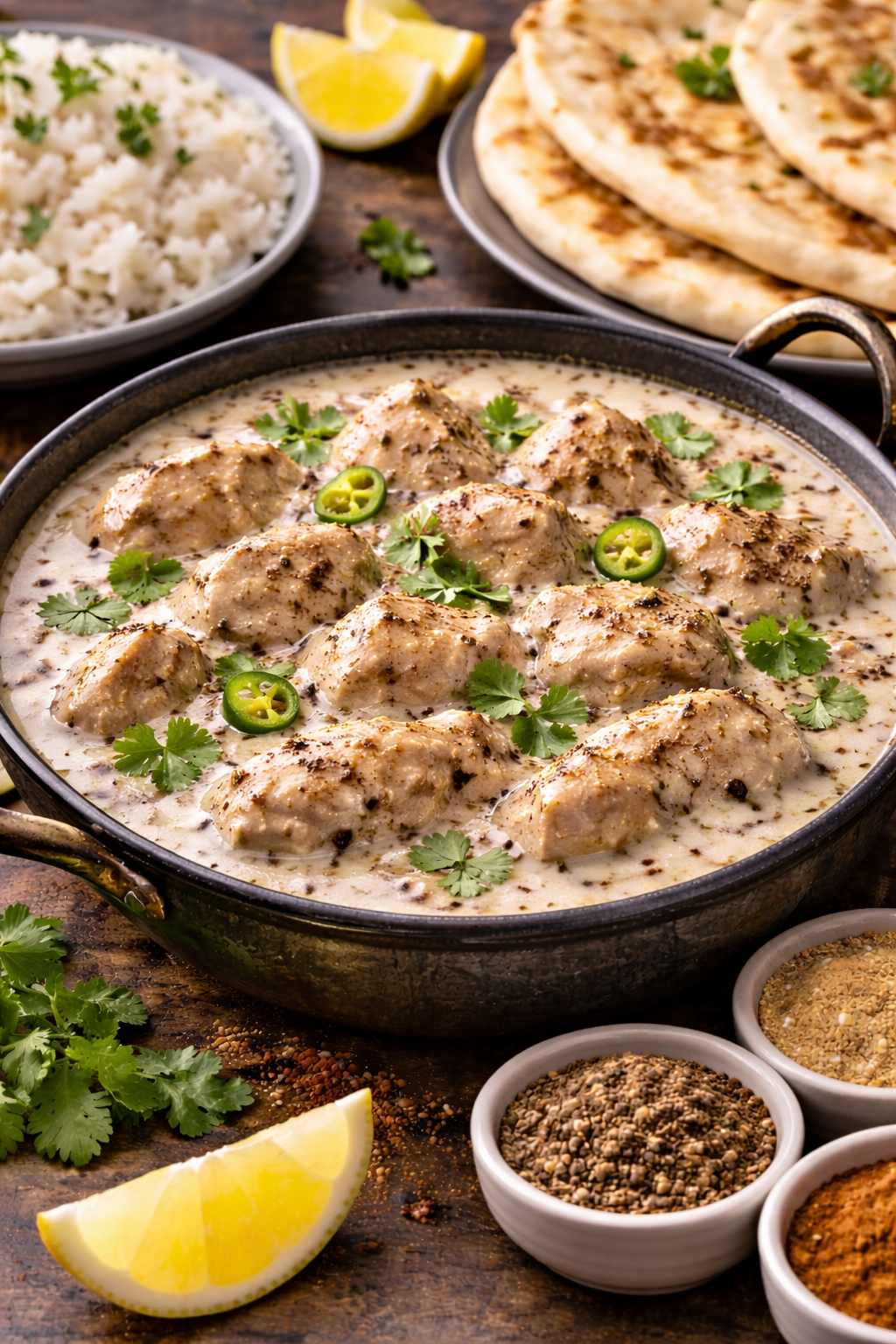 Chicken Afghani Boneless (Qtr)