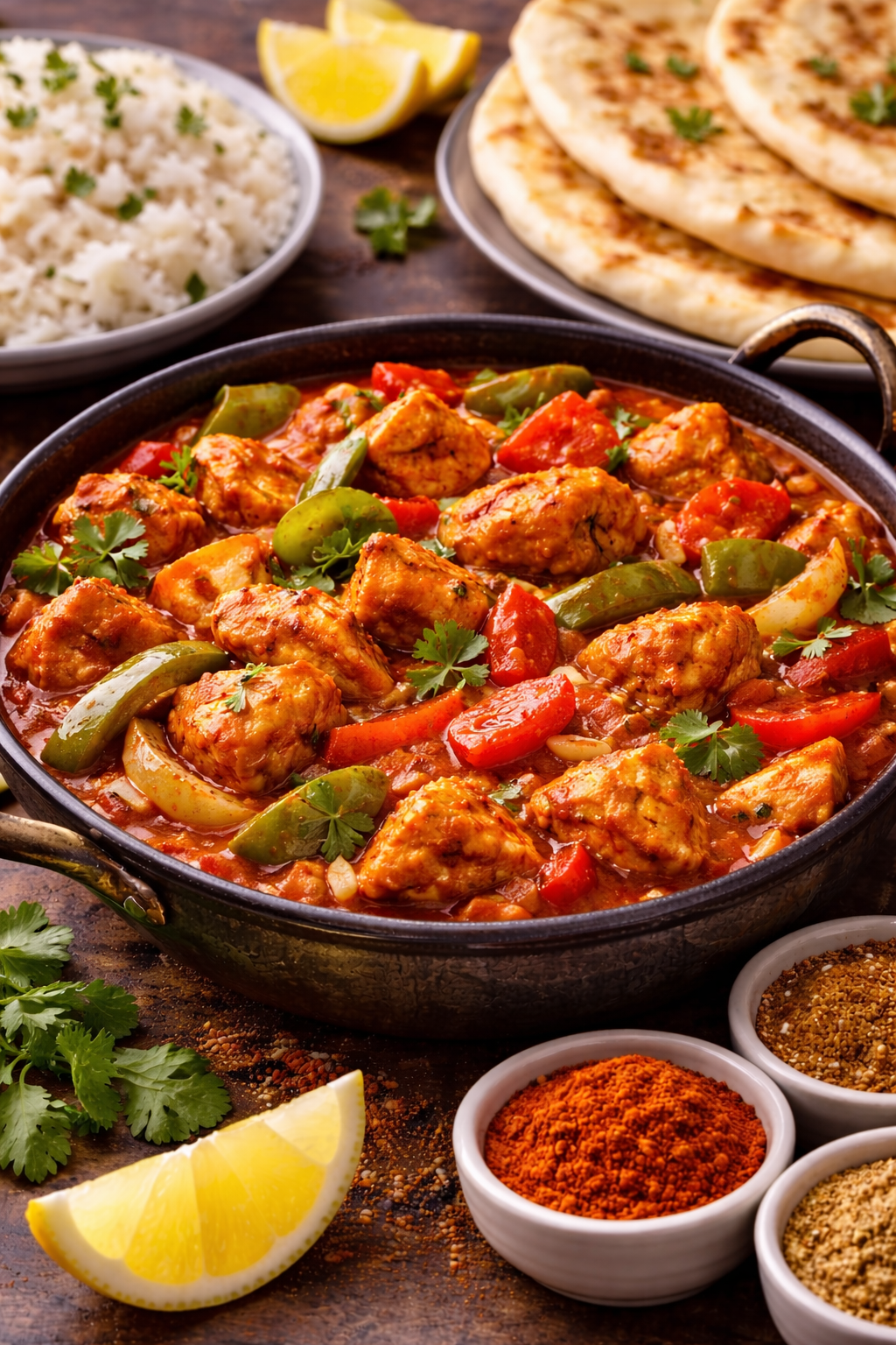 Chicken Jalfrezi (Half)