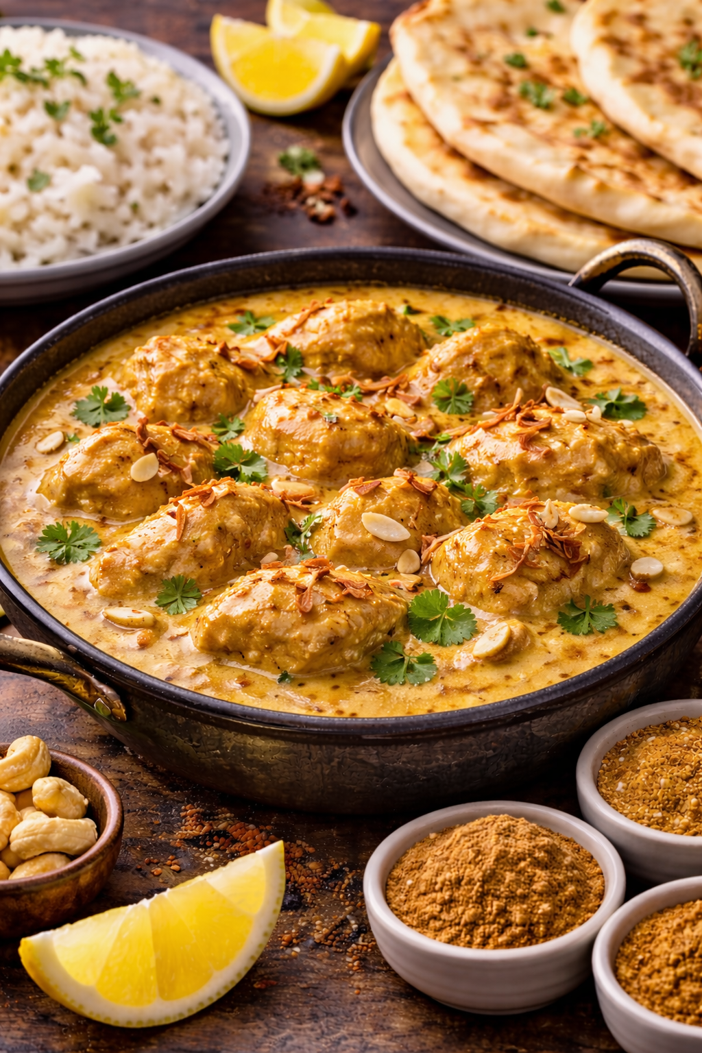 Chicken Korma Boneless (Qtr)