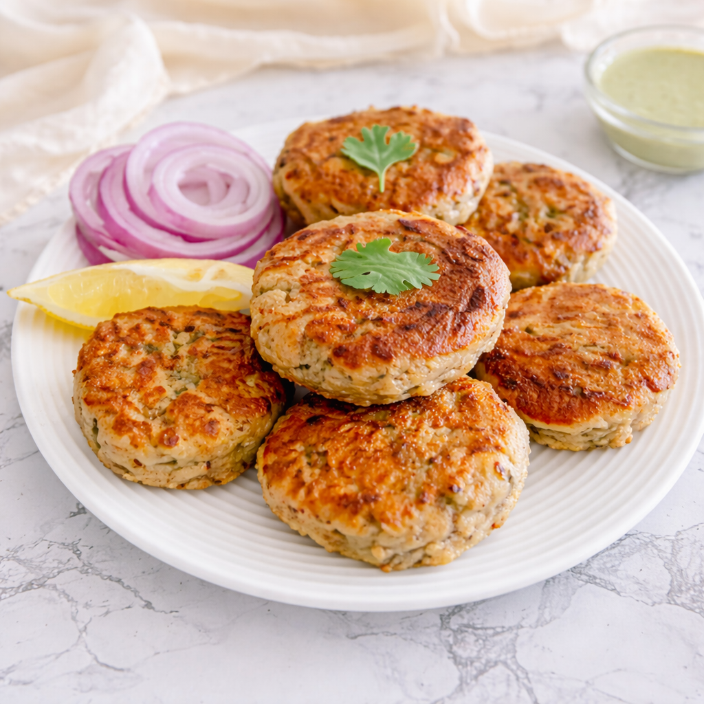Chicken Shami Kebab Tikka (4 Pcs)