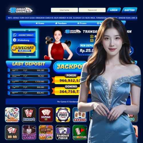 BANDARSAKONG - PKV Games Login & Daftar DominoQQ Terpercaya #1