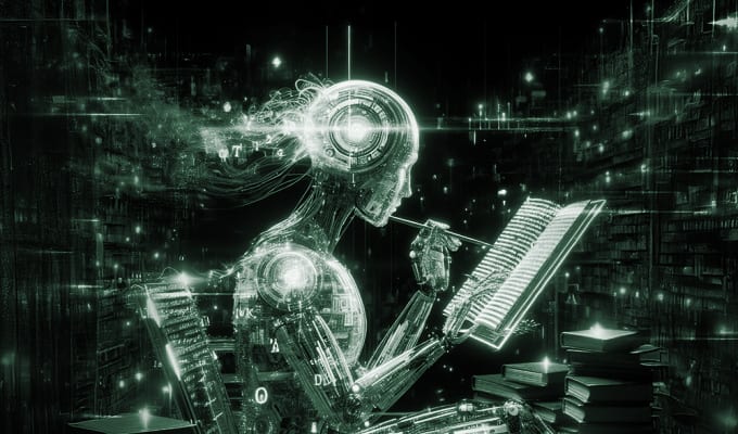 AI reads the language