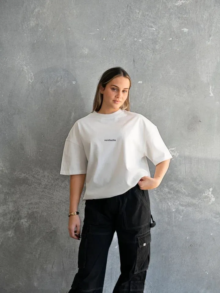 ADVIKEN PREMIUM VINTAGE IVORY GRAPHIC OVERSIZED T-SHIRT - Image 4