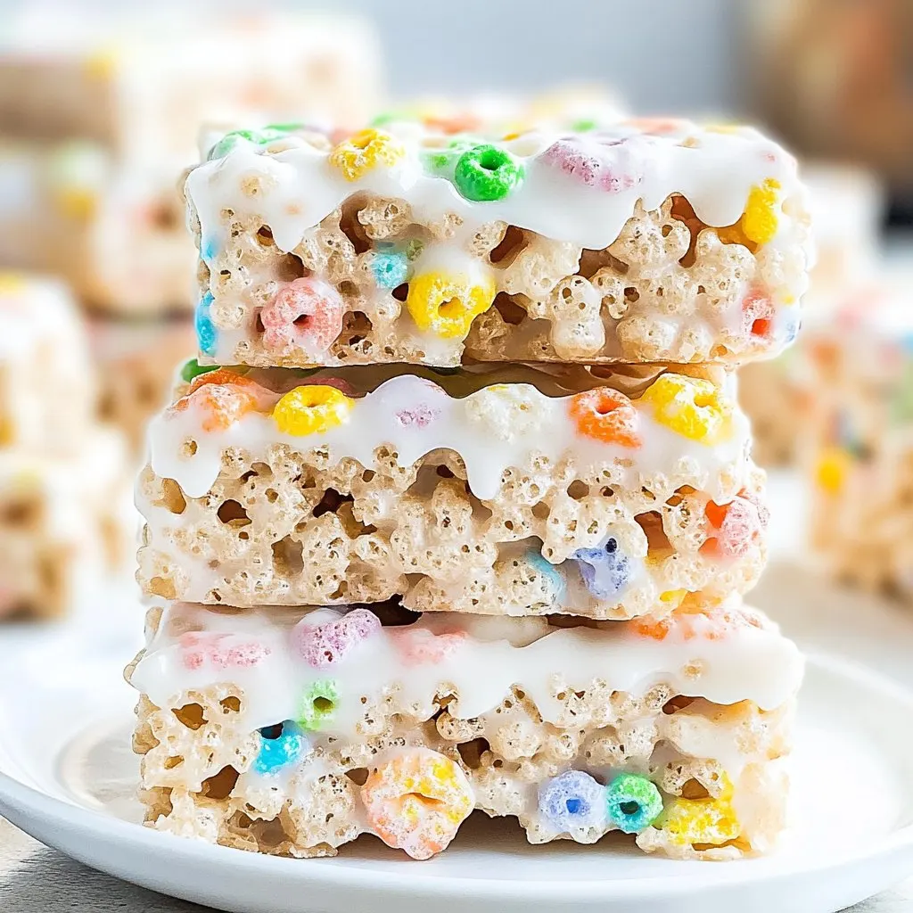 Lucky Charms Rice Krispie Treats: Chewy and Colorful Joy