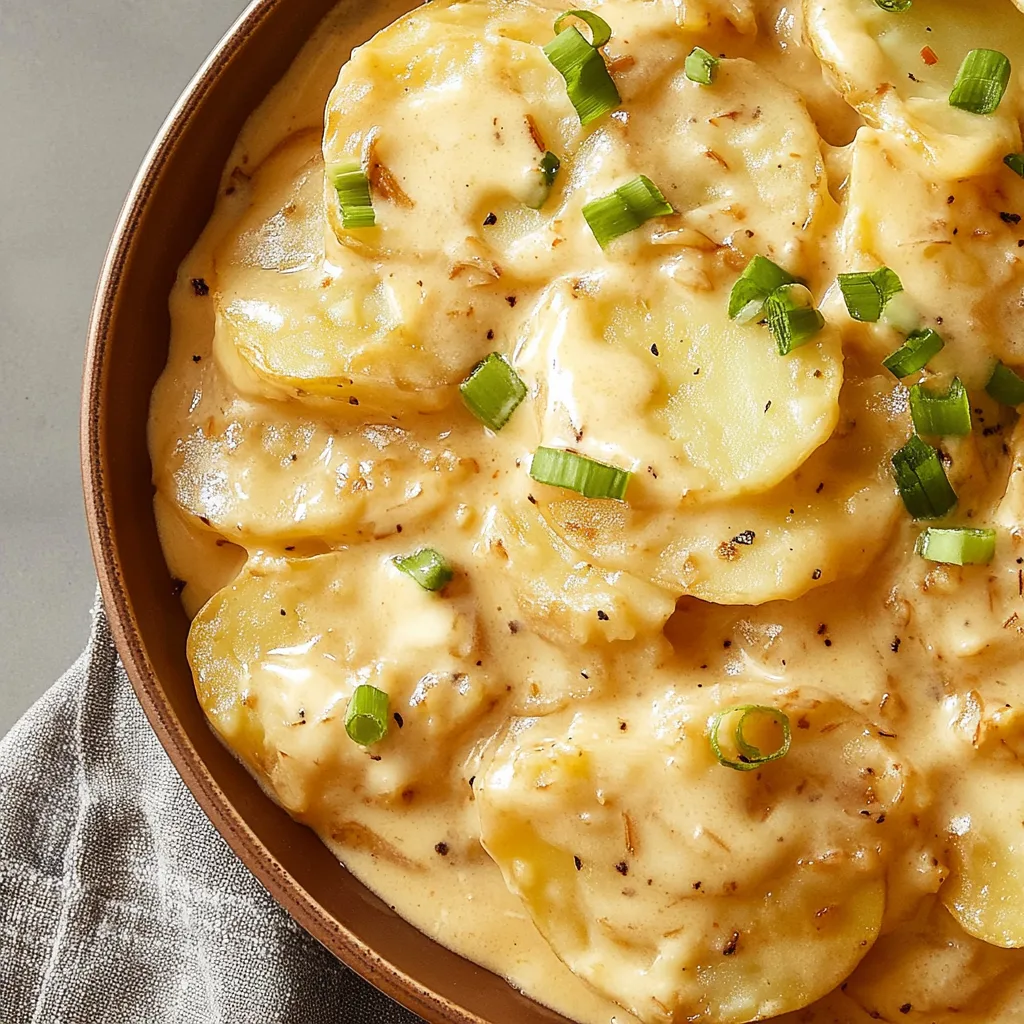 Slow Cooker Scalloped Potatoes: Indulgent and Creamy Delight