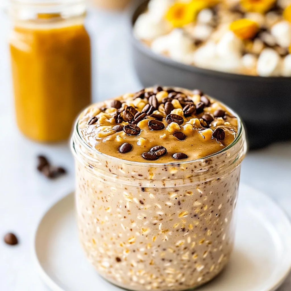 Vanilla Coffee Overnight Oats: A Cozy Morning Treat