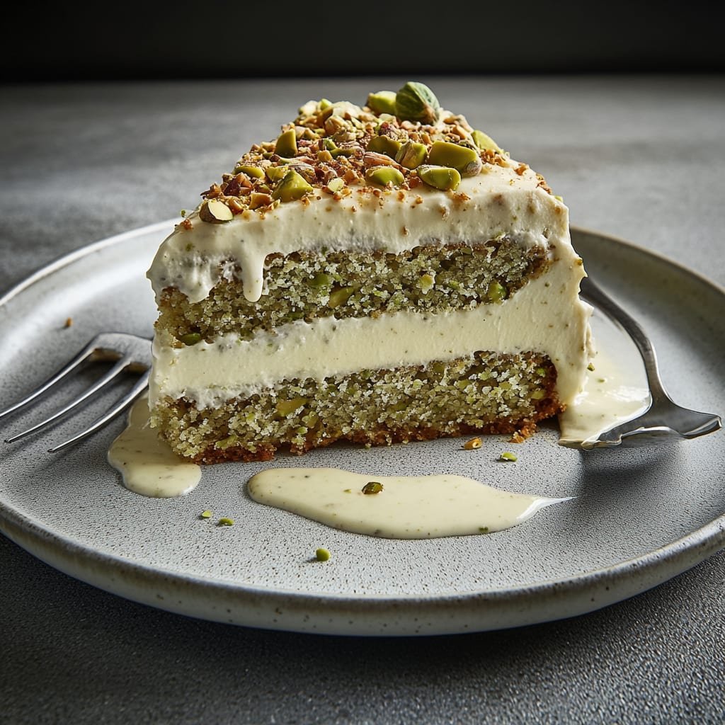 Creamy Pistachio Cake: Unforgettable Nutty Delight