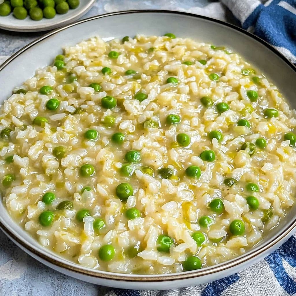Risi e Bisi: Creamy Italian Rice and Peas Delight