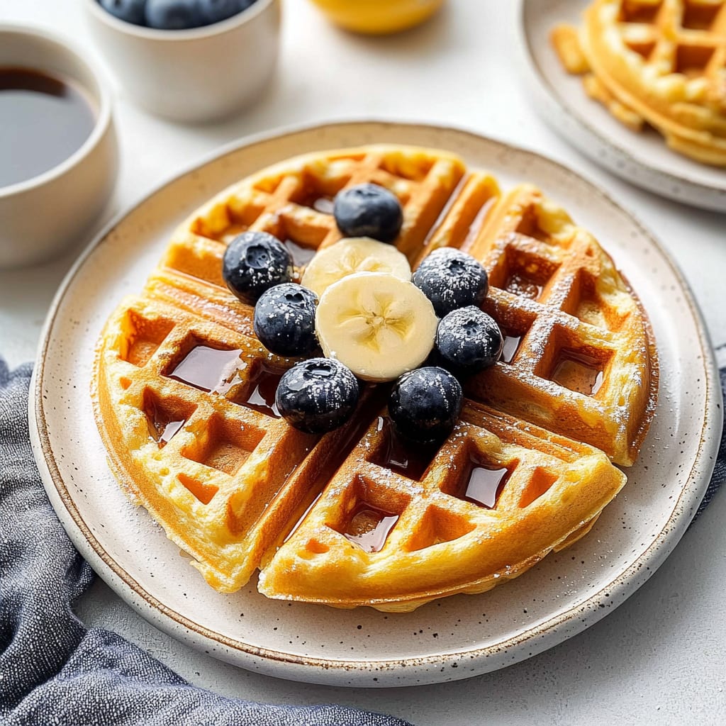 cottage cheese waffles: Delightfully Crispy & Fluffy