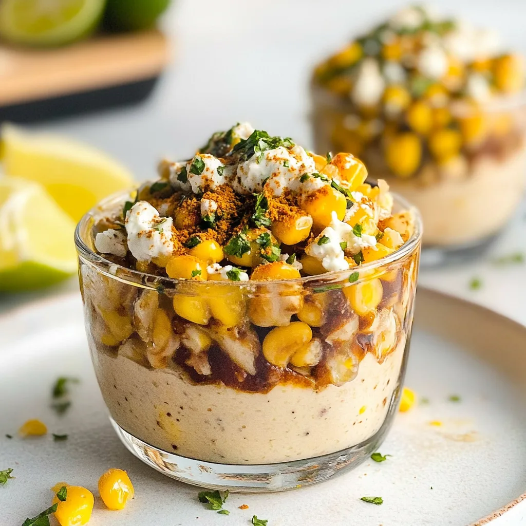 Elote Cups: Creamy, Savory Delight Awaits You