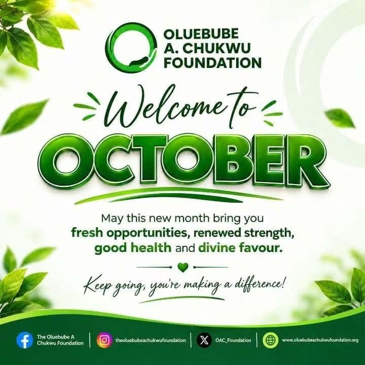 A New Month Is Another Opportunity To Make A Difference.