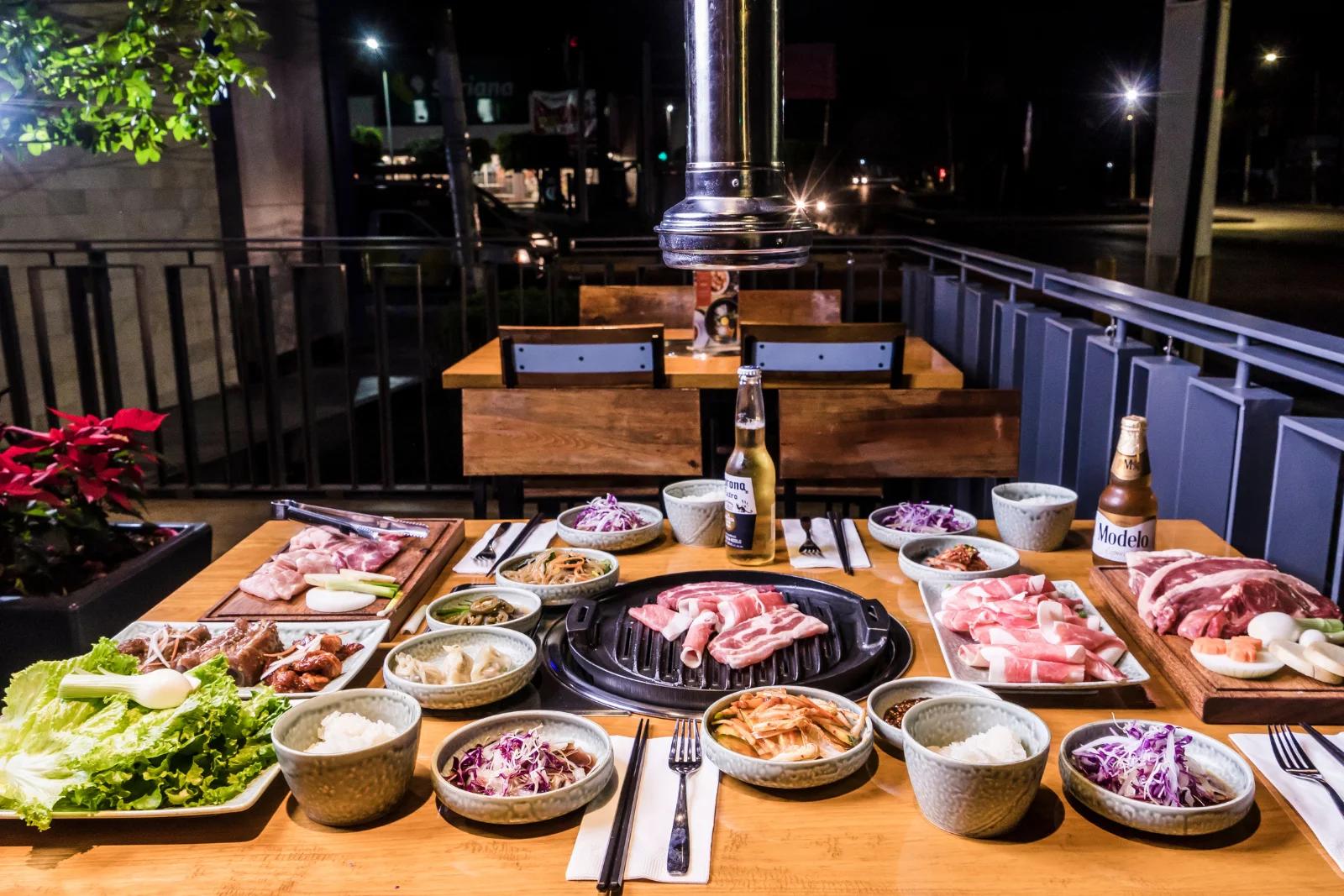 저녁식사 (한식당·삼겹살)