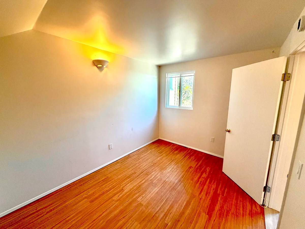 This two bedroom one bath is available. (Santa Barbara)