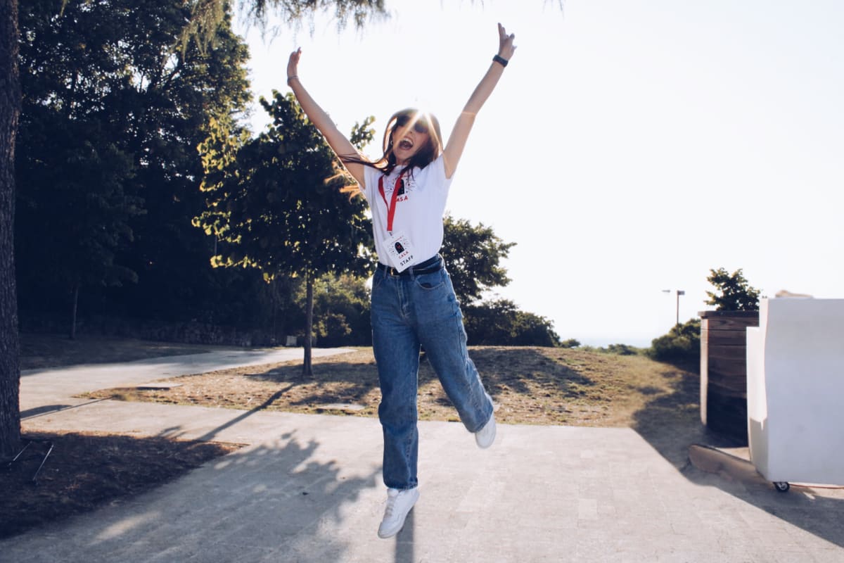 Volontaria staff Ci Vediamo A Casa