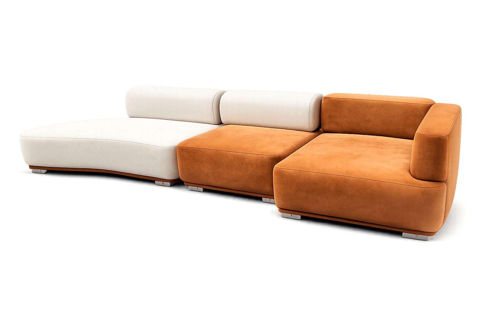 Custom sofa in Jodhpur - Modern L-Shape Modular Sofa Set
