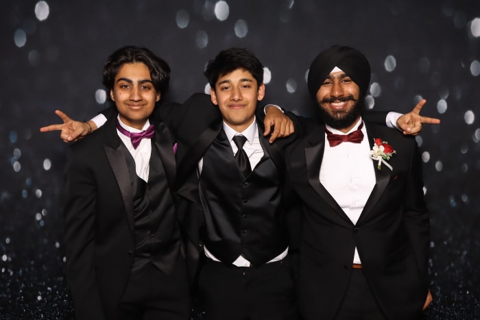 Photo booth prom backdrop NJ