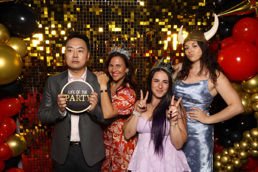 Corporate event photo booth rental Morris County NJ