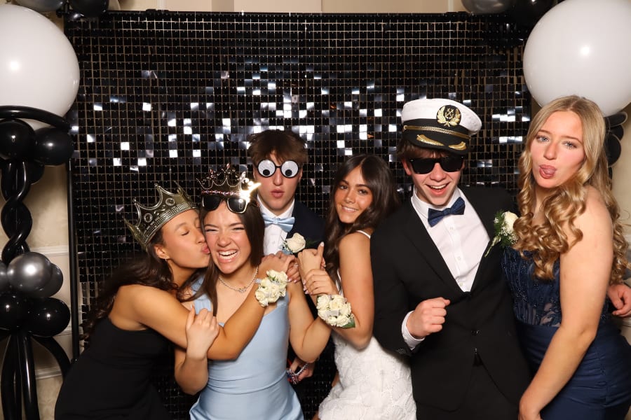 Family celebration photo booth rental Teaneck NJ