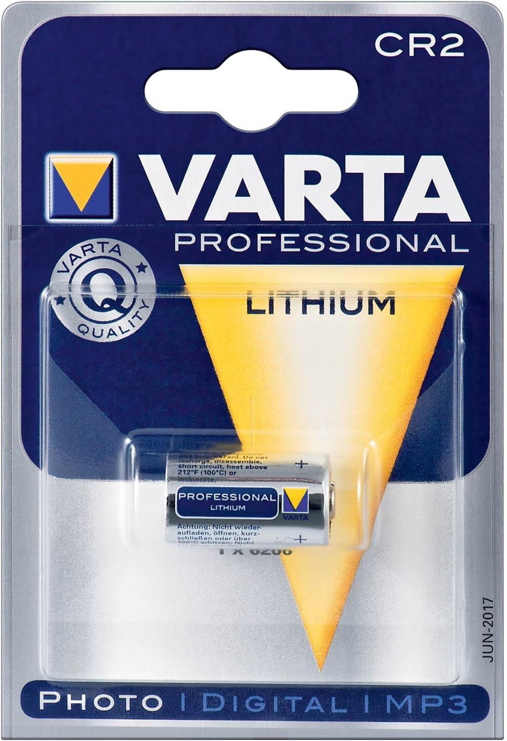 סוללת VARTA Professional CR2 ליתיום 3V