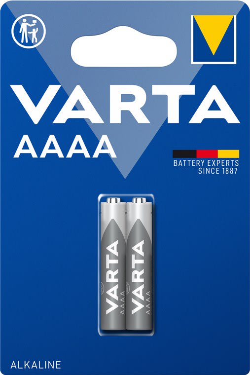 סוללת אלקליין AAAA VARTA